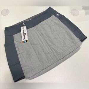 SmartWool Women's Small Smartloft Skirt Insulated Storm Gray NWT Cold Weather